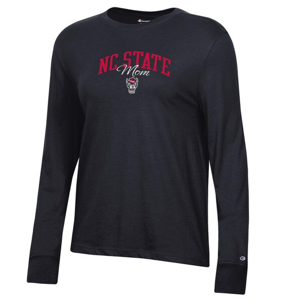 Black Ladies Long Sleeve Core Tee -
